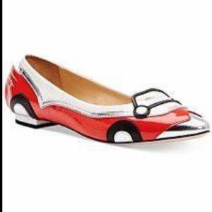 Katy perry car shoes
